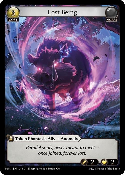 Image for Lost Being (Curio Foil) (043) (Phantom Monarchs) - Grand Archive TCG