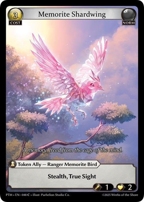 Image for Memorite Shardwing (Curio Foil) (048) (Phantom Monarchs) - Grand Archive TCG