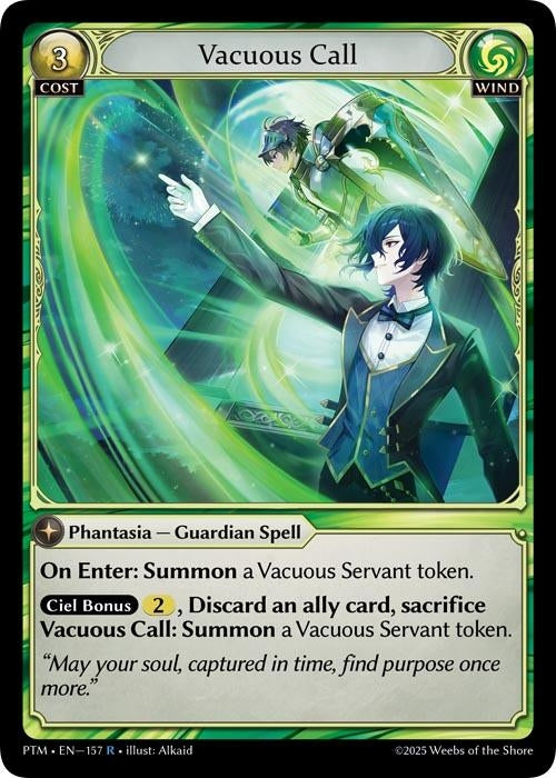 Image for Vacuous Servant (Curio Foil) (158) (Phantom Monarchs) - Grand Archive TCG