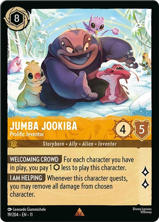 Image for Jumba Jookiba - Prolific Inventor (19/204) (Winterspell) - Disney Lorcana