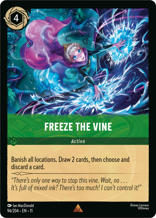 Image for Freeze the Vine (96/204) (Winterspell) - Disney Lorcana