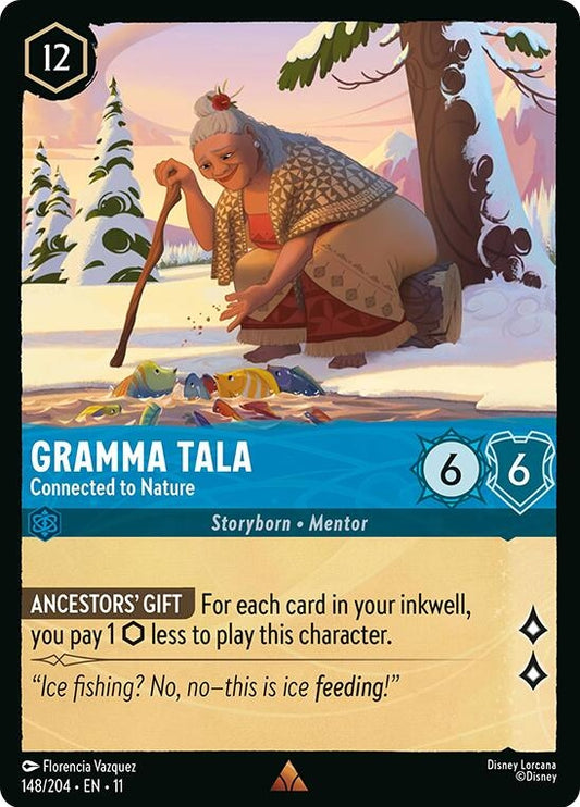 Image for Gramma Tala - Connected to Nature (148/204) (Winterspell) - Disney Lorcana