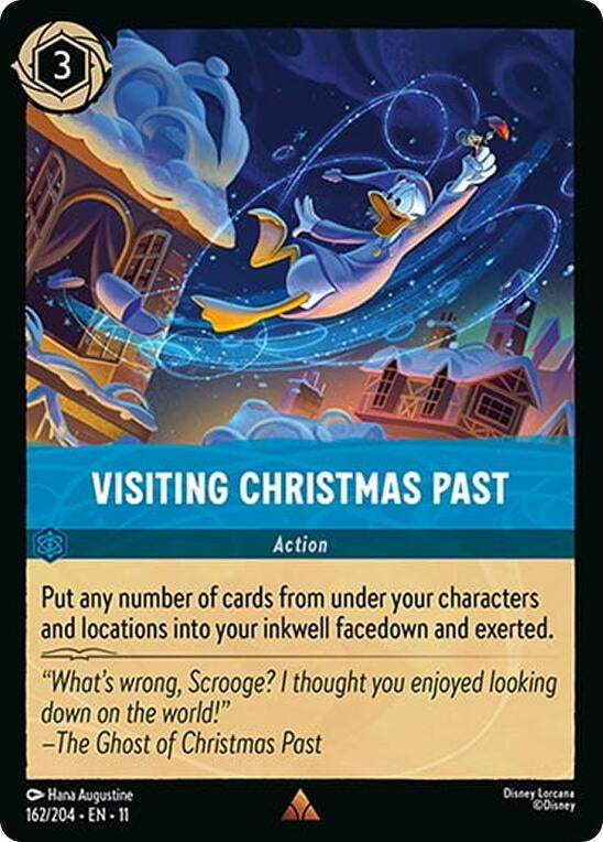 Image for Visiting Christmas Past (162/204) (Winterspell) - Disney Lorcana