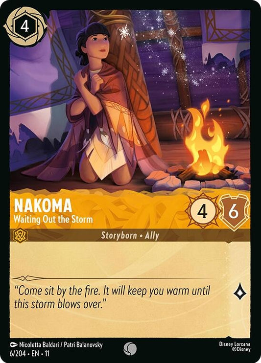 Image for Nakoma - Waiting Out the Storm (6/204) (Winterspell) - Disney Lorcana