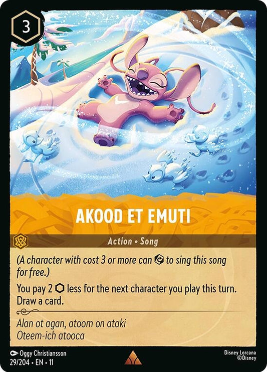 Image for Akood Et Emuti (29/204) (Winterspell) - Disney Lorcana