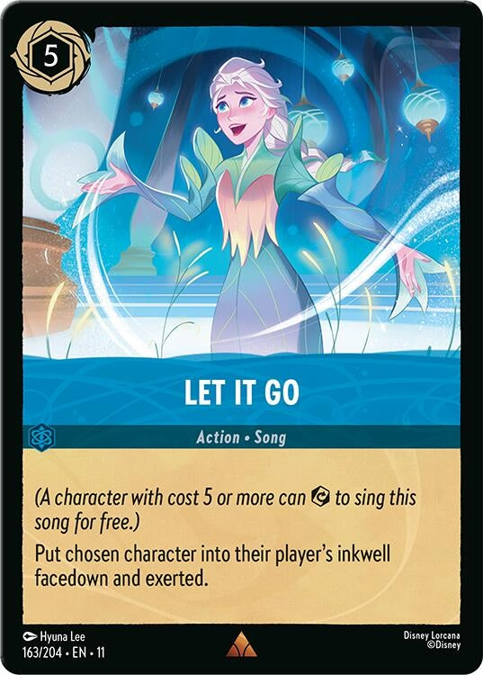 Image for Let It Go (163/204) (Winterspell) - Disney Lorcana