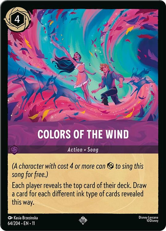 Image for Colors of the Wind (64/204) (Winterspell) - Disney Lorcana