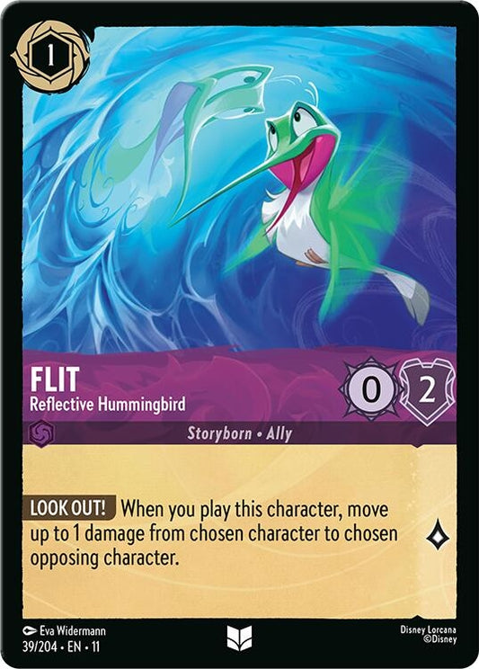 Image for Flit - Reflective Hummingbird (39/204) (Winterspell) - Disney Lorcana