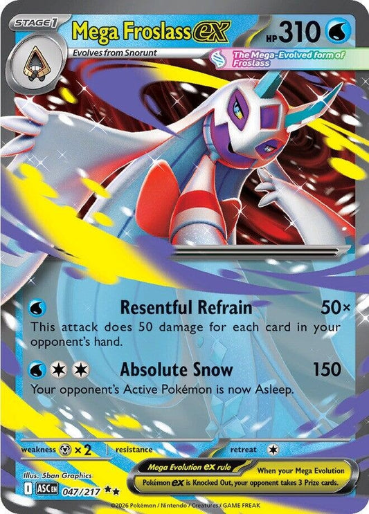 Image for Mega Froslass ex (047/217) (ME: Ascended Heroes) (ASC) - Pokemon