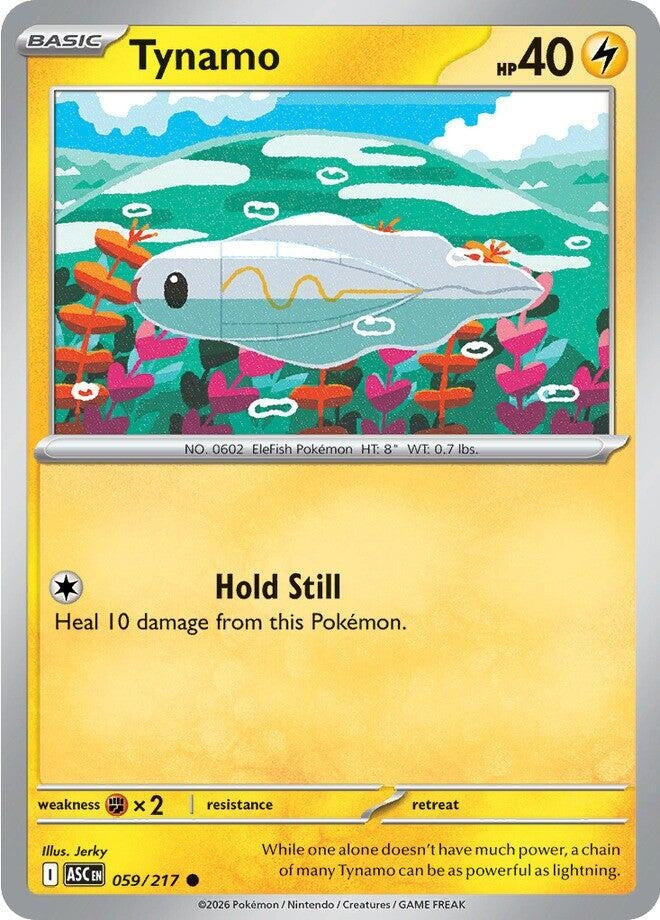 Image for Tynamo (059/217) (ME: Ascended Heroes) (ASC) - Pokemon