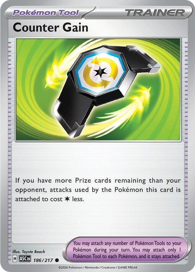 Image for Counter Gain (186/217) (ME: Ascended Heroes) (ASC) - Pokemon