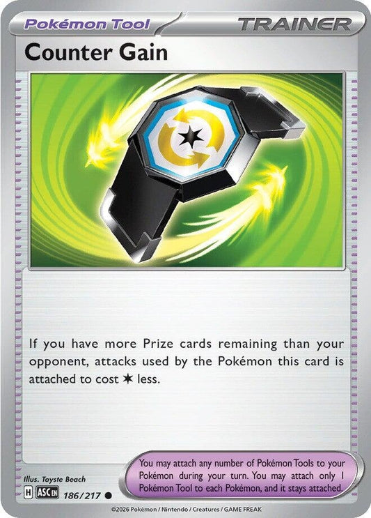 Image for Counter Gain (186/217) (ME: Ascended Heroes) (ASC) - Pokemon