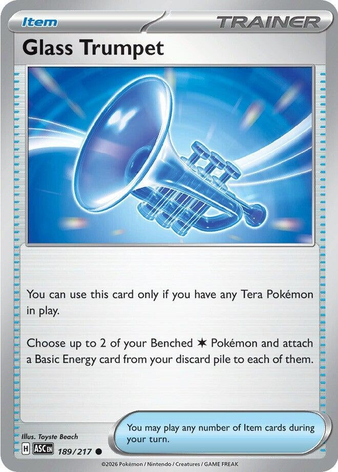 Image for Glass Trumpet (189/217) (ME: Ascended Heroes) (ASC) - Pokemon