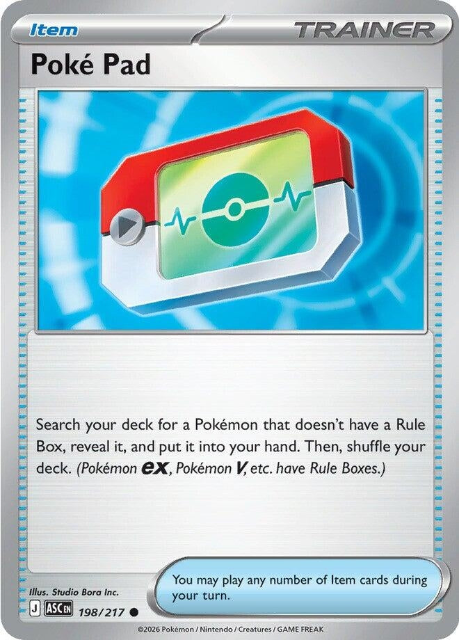 Image for Poke Pad (198/217) (ME: Ascended Heroes) (ASC) - Pokemon