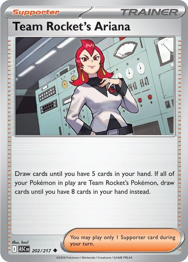 Image for Team Rocket's Ariana (202/217) (ME: Ascended Heroes) (ASC) - Pokemon