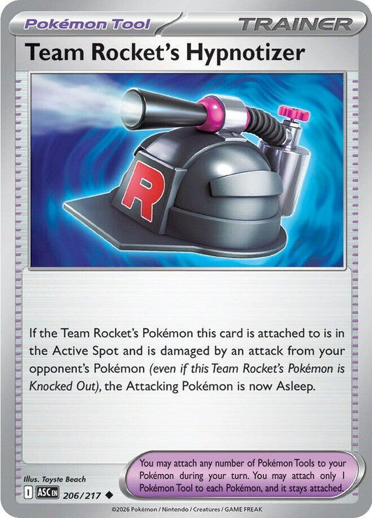 Image for Team Rocket's Hypnotizer (206/217) (ME: Ascended Heroes) (ASC) - Pokemon
