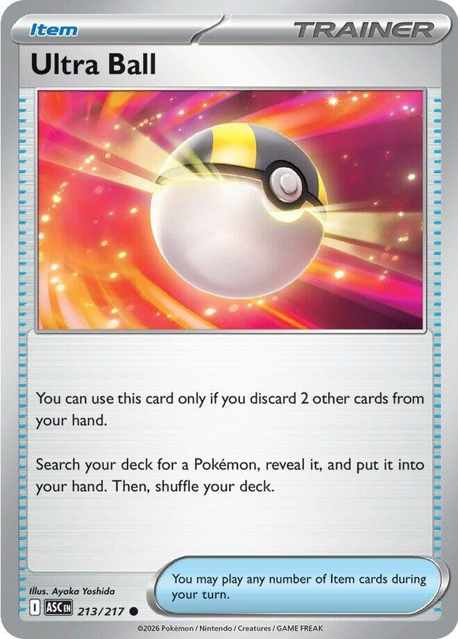 Image for Ultra Ball (213/217) (ME: Ascended Heroes) (ASC) - Pokemon