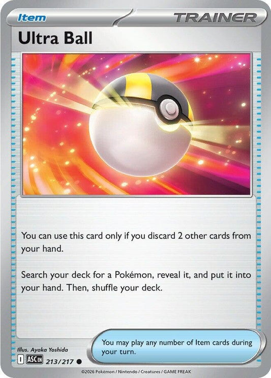 Image for Ultra Ball (213/217) (ME: Ascended Heroes) (ASC) - Pokemon