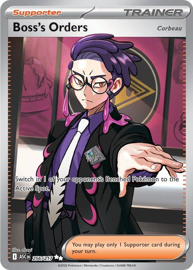 Image for Boss's Orders [Corbeau] (256/217) (ME: Ascended Heroes) (ASC) - Pokemon