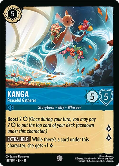 Image for Kanga - Peaceful Gatherer (138/204) (Winterspell) - Disney Lorcana
