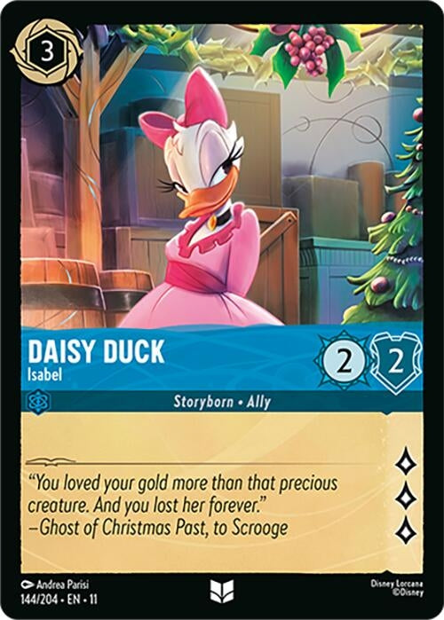 Image for Daisy Duck - Isabel (144/204) (Winterspell) - Disney Lorcana