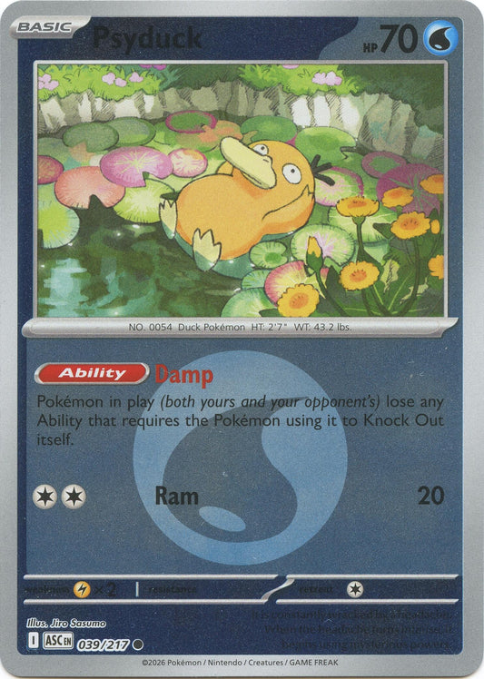 Image for Psyduck - 039/217 (Energy Symbol Pattern) (039/217) (ME: Ascended Heroes) (ASC) - Pokemon