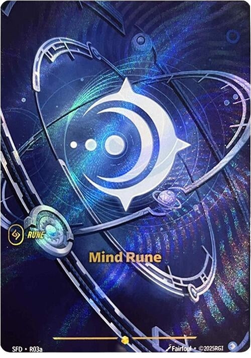 Image for Mind Rune (R03a) (R03a) (Spiritforged) - Riftbound: League of Legends Trading Card Game