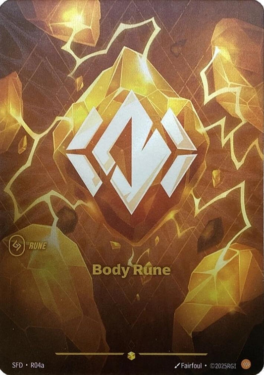 Image for Body Rune (R04a) (R04a) (Spiritforged) - Riftbound: League of Legends Trading Card Game
