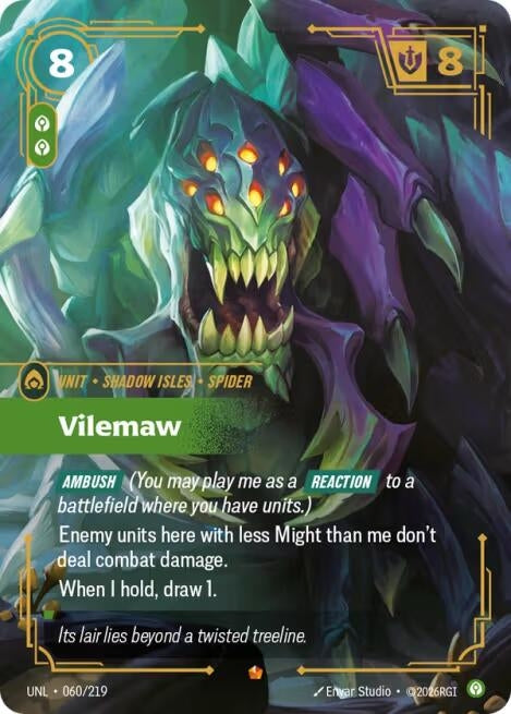 Image for Vilemaw (060/219) (Unleashed) - Riftbound: League of Legends Trading Card Game