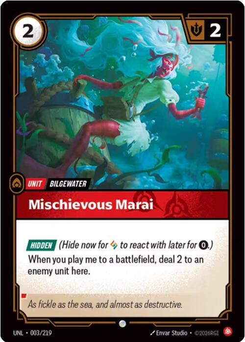 Image for Mischievous Marai (003/219) (Unleashed) - Riftbound: League of Legends Trading Card Game
