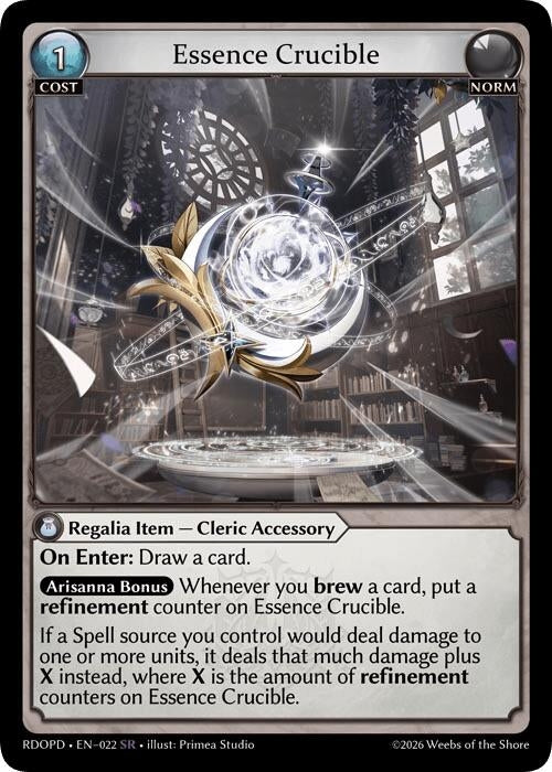Image for Essence Crucible (022) (Radiant Origins: Pantheon) - Grand Archive TCG