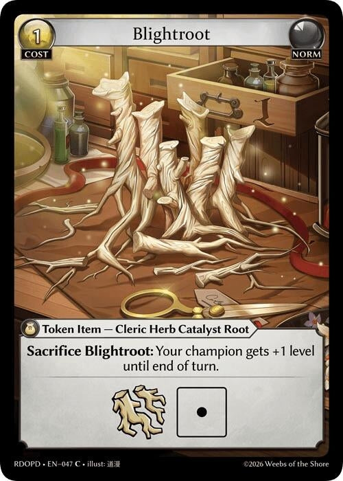 Image for Blightroot (047) (Radiant Origins: Pantheon) - Grand Archive TCG
