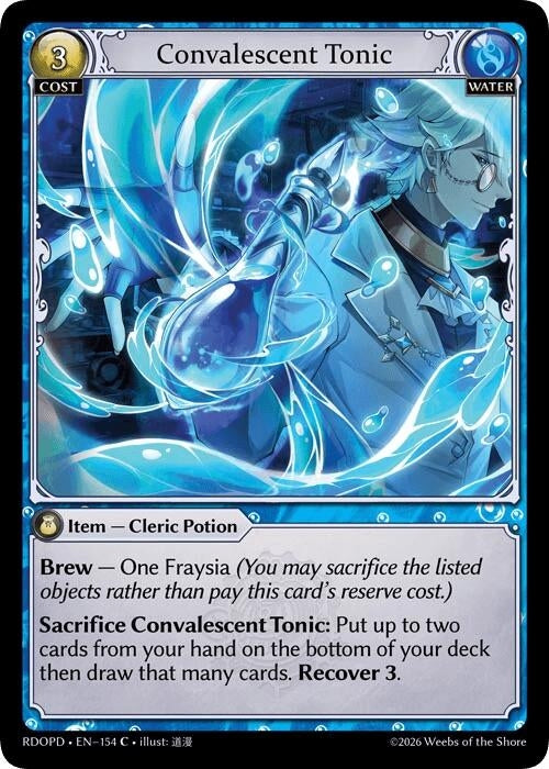 Image for Convalescent Tonic (154) (Radiant Origins: Pantheon) - Grand Archive TCG