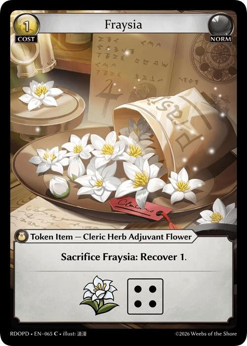Image for Fraysia (065) (Radiant Origins: Pantheon) - Grand Archive TCG