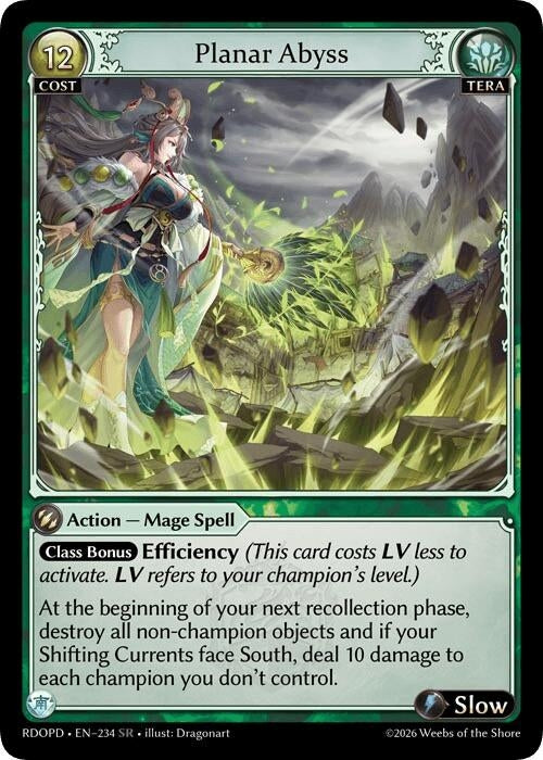 Image for Planar Abyss (234) (Radiant Origins: Pantheon) - Grand Archive TCG