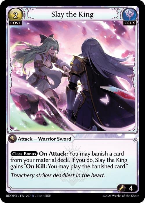 Image for Slay the King (207) (Radiant Origins: Pantheon) - Grand Archive TCG