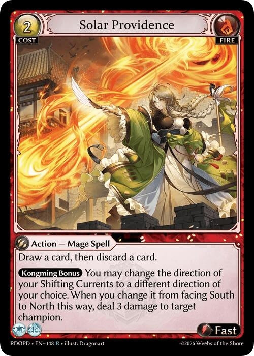 Image for Solar Providence (148) (Radiant Origins: Pantheon) - Grand Archive TCG