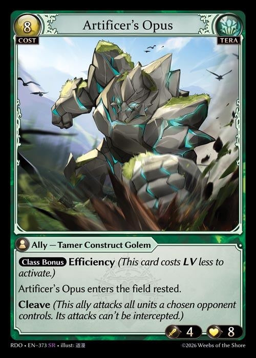 Image for Artificer's Opus (373) (Radiant Origins) - Grand Archive TCG