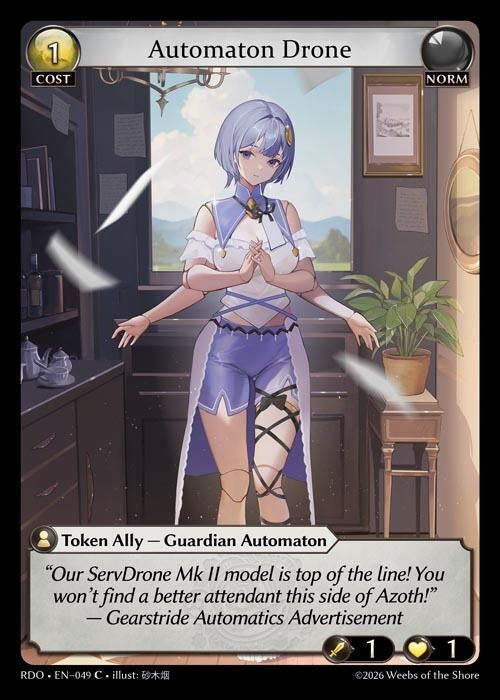 Image for Automaton Drone (049) (Radiant Origins) - Grand Archive TCG