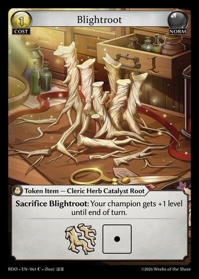 Image for Blightroot (061) (Radiant Origins) - Grand Archive TCG