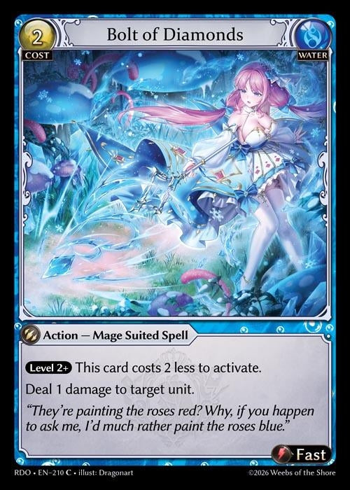 Image for Bolt of Diamonds (210) (Radiant Origins) - Grand Archive TCG