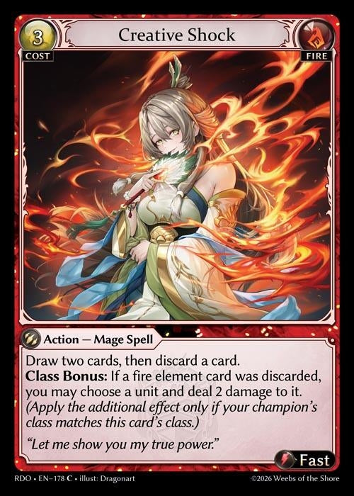 Image for Creative Shock (178) (Radiant Origins) - Grand Archive TCG