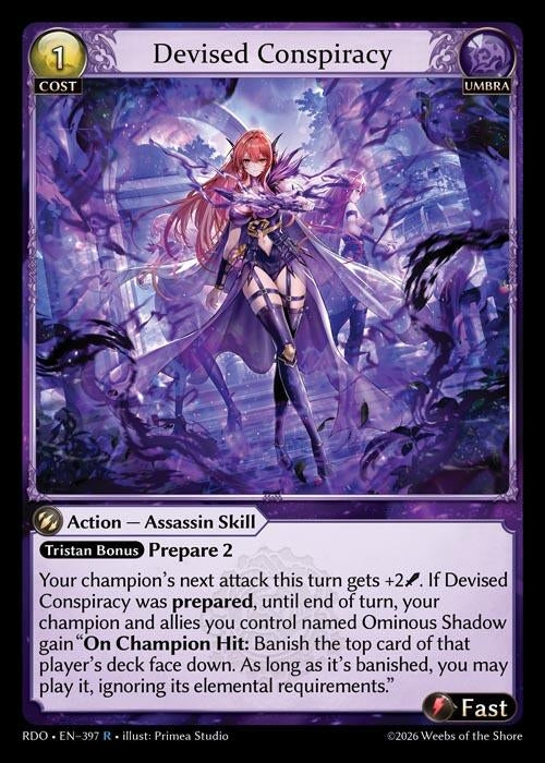 Image for Devised Conspiracy (397) (Radiant Origins) - Grand Archive TCG