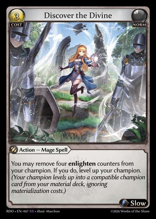 Image for Discover the Divine (067) (Radiant Origins) - Grand Archive TCG