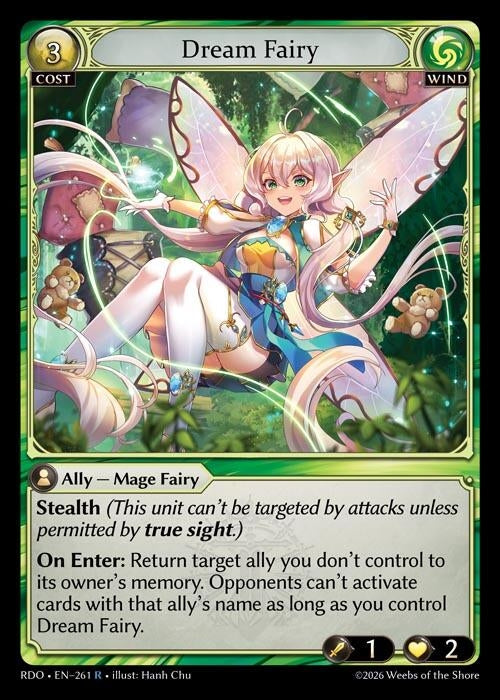 Image for Dream Fairy (261) (Radiant Origins) - Grand Archive TCG