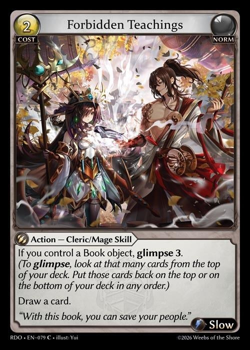 Image for Forbidden Teachings (079) (Radiant Origins) - Grand Archive TCG