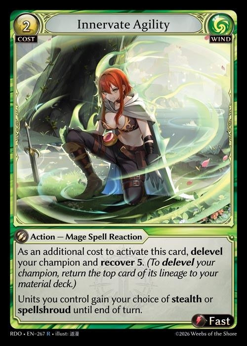Image for Innervate Agility (267) (Radiant Origins) - Grand Archive TCG