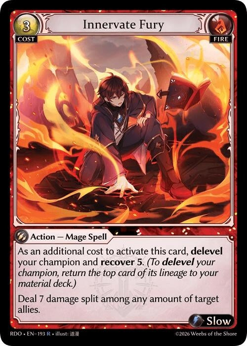 Innervate Fury (193) (Radiant Origins)