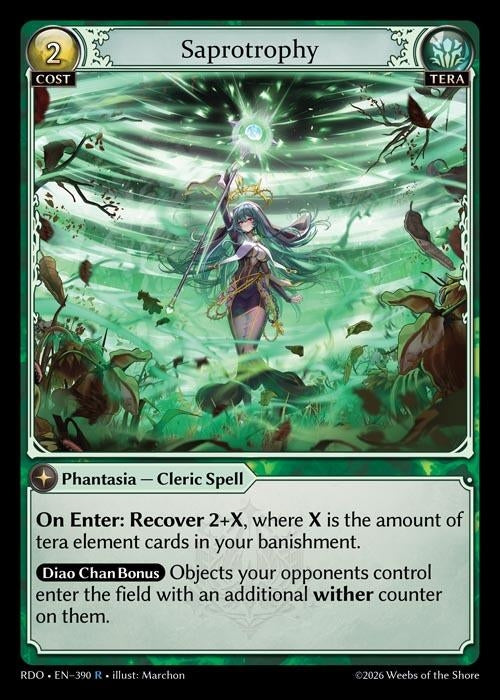 Image for Saprotrophy (390) (Radiant Origins) - Grand Archive TCG