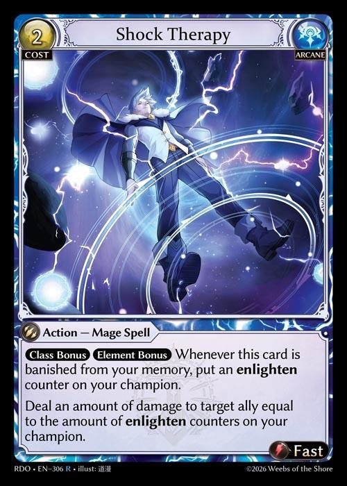 Image for Shock Therapy (306) (Radiant Origins) - Grand Archive TCG